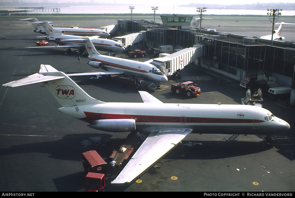 Aircraft Photo of N1051T | Douglas DC-9-14 | Trans World Airlines - TWA | AirHistory.net #19483