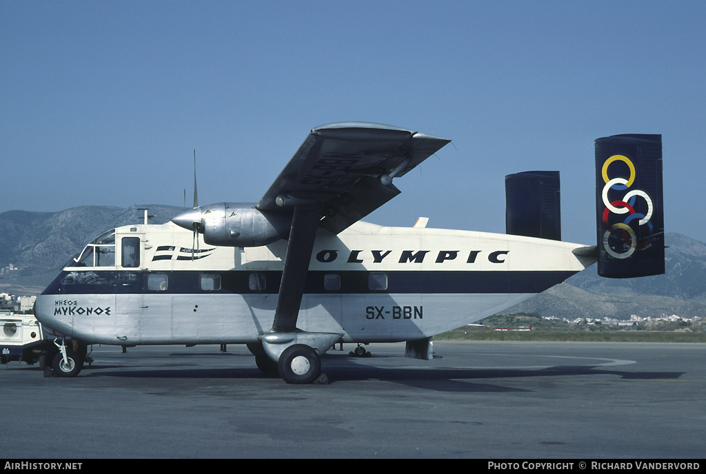 Aircraft Photo of SX-BBN | Short SC.7 Skyvan 3-400 | Olympic | AirHistory.net #19490