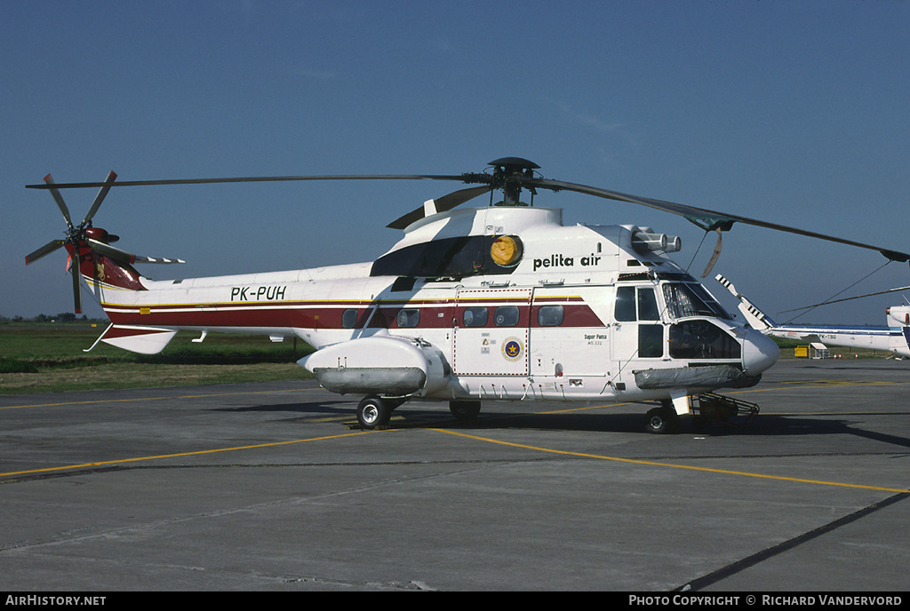 Aircraft Photo of PK-PUH | Aerospatiale NAS-332 Super Puma | Pelita Air Service | AirHistory.net #19491