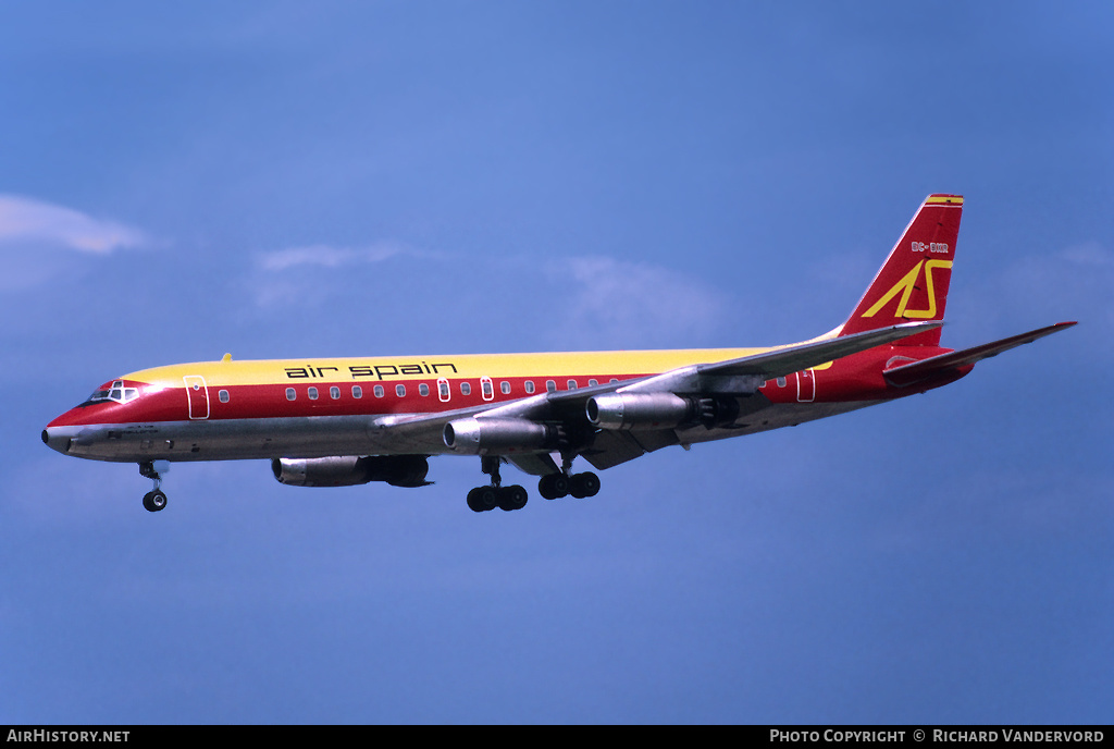 Aircraft Photo of EC-BXR | Douglas DC-8-21 | Air Spain | AirHistory.net #19493