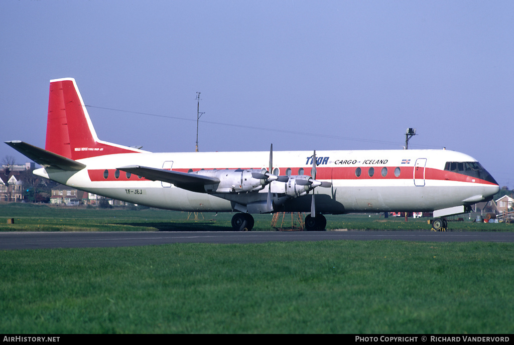 Aircraft Photo of TF-JEJ | Vickers 952 Vanguard | Thor Air Cargo | AirHistory.net #19495