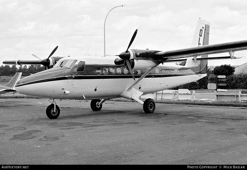 Aircraft Photo of D-IBFD | De Havilland Canada DHC-6-200 Twin Otter | DLT - Deutsche Luftverkehrsgesellschaft | AirHistory.net #19513