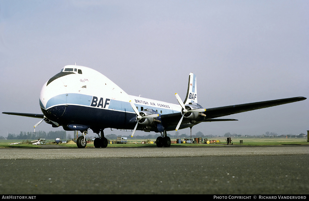 Aircraft Photo of G-AOFW | Aviation Traders ATL-98 Carvair | British Air Ferries - BAF | AirHistory.net #19537