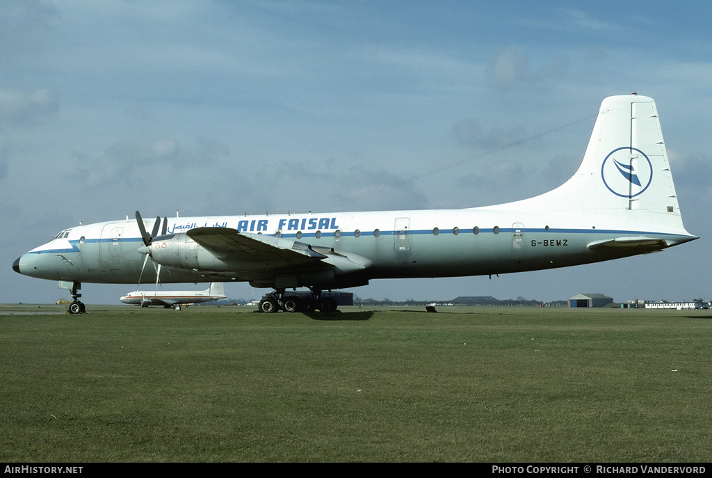 Aircraft Photo of G-BEMZ | Bristol 175 Britannia 253F | Air Faisal | AirHistory.net #19543