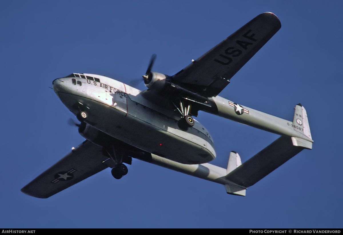 Aircraft Photo of 53-8087 / 0-38087 | Fairchild C-119L Flying Boxcar | USA - Air Force | AirHistory.net #19546