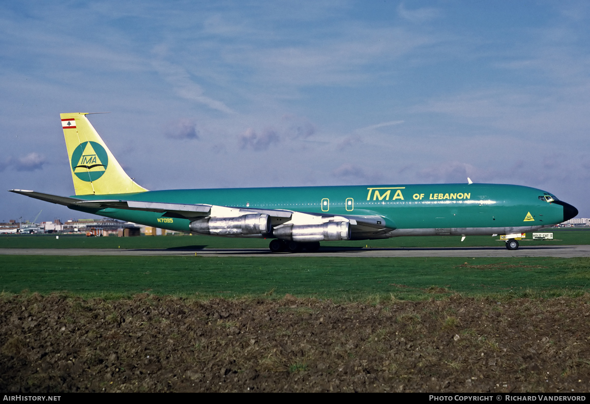 Aircraft Photo of N7095 | Boeing 707-327C | TMA of Lebanon - Trans Mediterranean Airways | AirHistory.net #19557