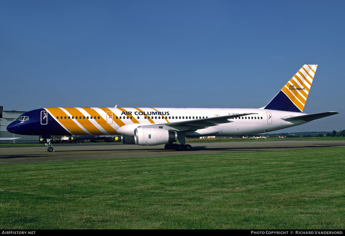 Aircraft Photo of G-IEAD | Boeing 757-236 | Air Columbus | AirHistory.net #19561