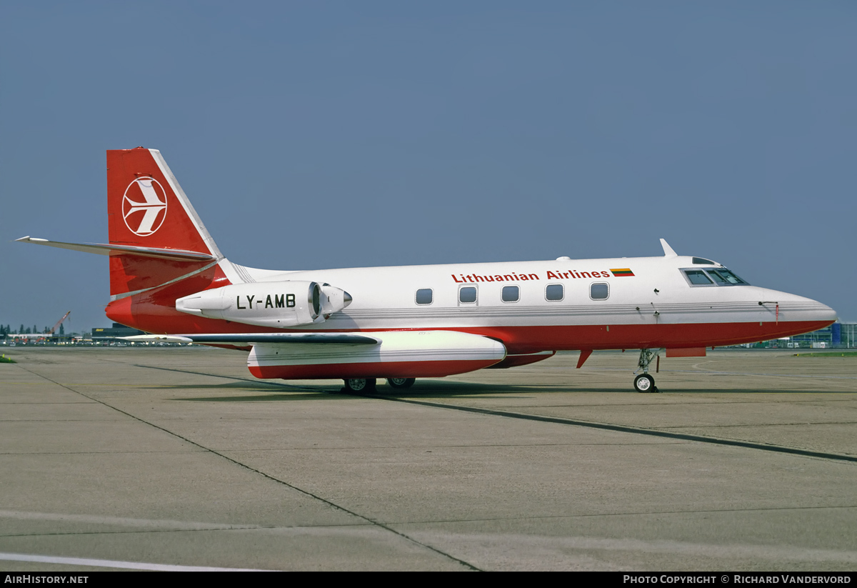 Aircraft Photo of LY-AMB | Lockheed L-1329 JetStar 731 | Lithuanian Airlines | AirHistory.net #19563