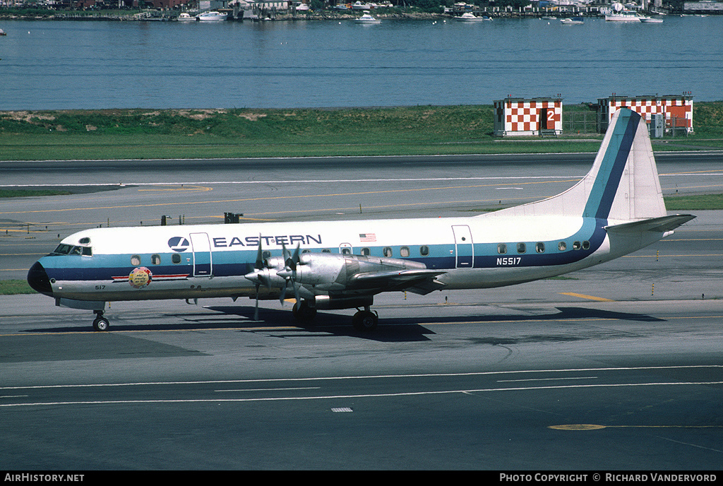 Aircraft Photo of N5517 | Lockheed L-188A Electra | Eastern Air Lines | AirHistory.net #19571