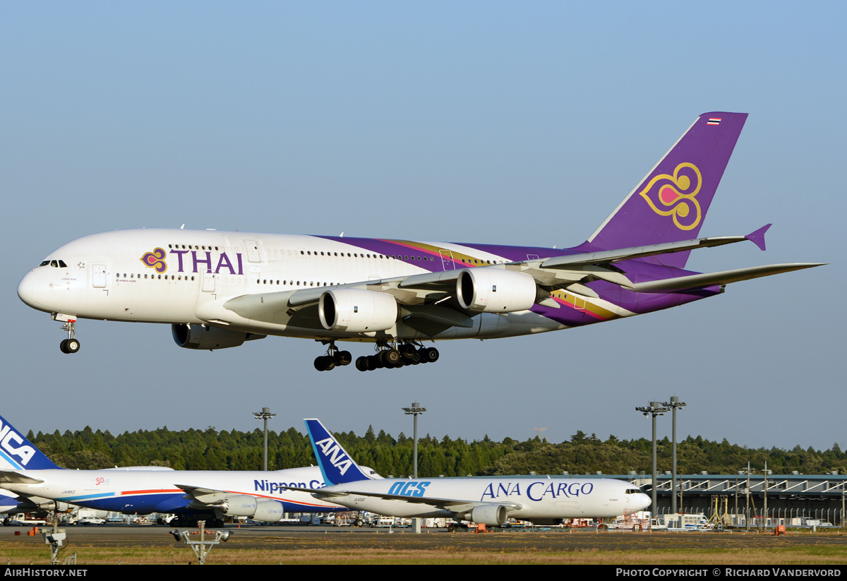 Aircraft Photo of HS-TUF | Airbus A380-841 | Thai Airways International | AirHistory.net #19572