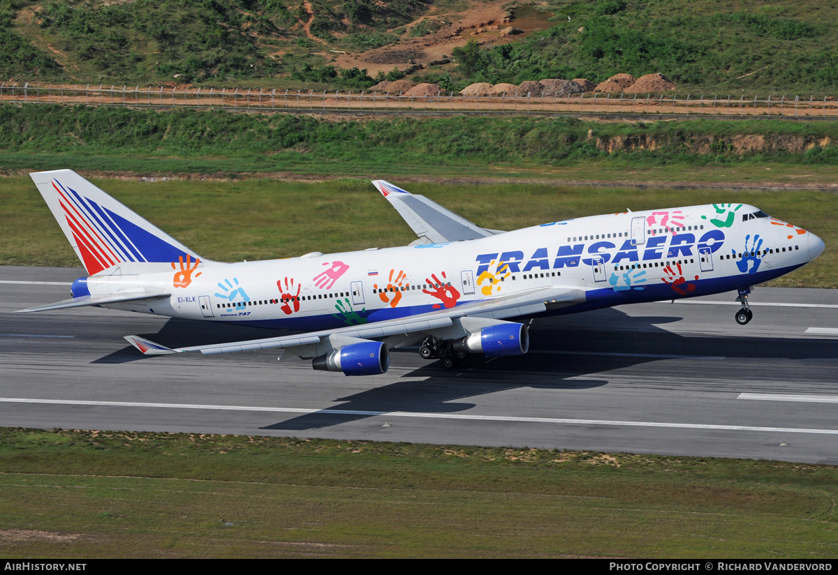 Aircraft Photo of EI-XLK | Boeing 747-412 | Transaero Airlines | AirHistory.net #19601