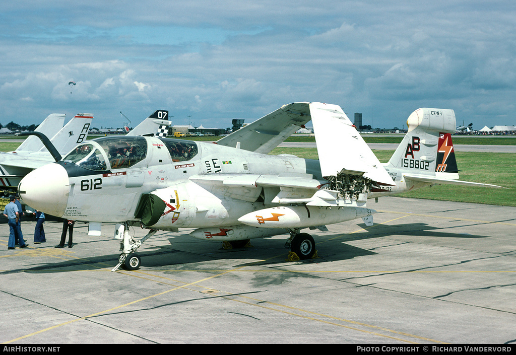 Aircraft Photo of 158802 | Grumman EA-6B Prowler (G-128) | USA - Navy | AirHistory.net #19617