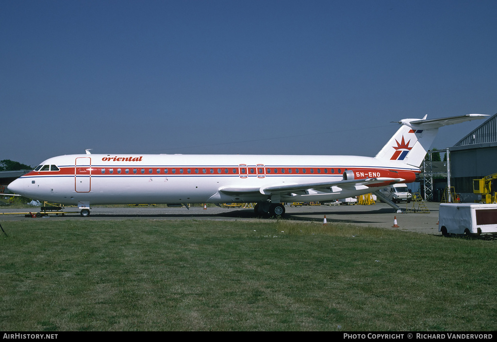 Aircraft Photo of 5N-ENO | BAC 111-518FG One-Eleven | Oriental Airlines | AirHistory.net #19628
