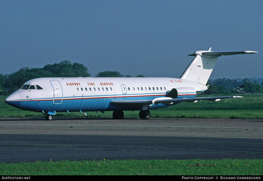 Aircraft Photo of G-FIRE | BAC 111-401AK One-Eleven | AirHistory.net #19629