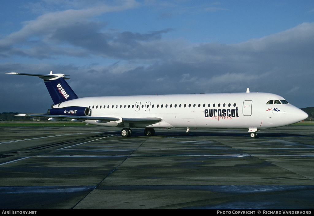 Aircraft Photo of G-AVMT | BAC 111-510ED One-Eleven | Euroscot Express | AirHistory.net #19633