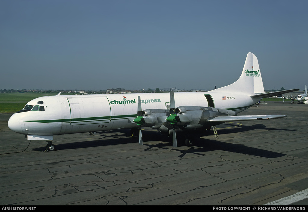 Aircraft Photo of N5535 | Lockheed L-188A(F) Electra | Channel Express | AirHistory.net #19634