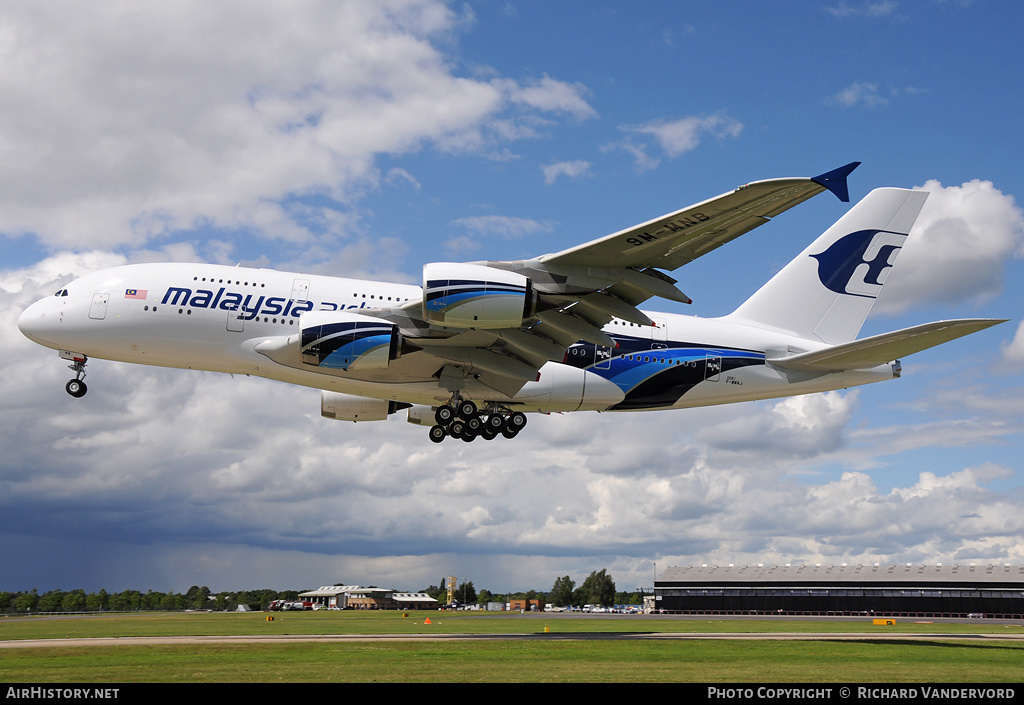 Aircraft Photo of F-WWAJ | Airbus A380-841 | Malaysia Airlines | AirHistory.net #19655