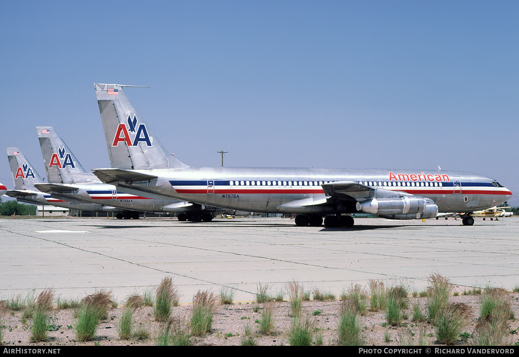 Aircraft Photo of N7576A | Boeing 707-123B | American Airlines | AirHistory.net #19667