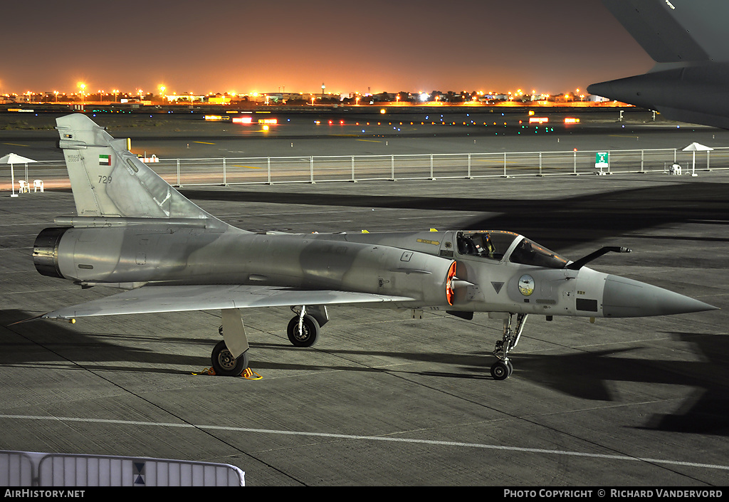 Aircraft Photo of 729 | Dassault Mirage 2000-9EAD | United Arab Emirates - Air Force | AirHistory.net #19669