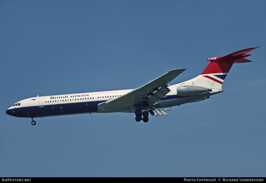 Aircraft Photo of G-ASGB | Vickers Super VC10 Srs1151 | British Airways | AirHistory.net #19676