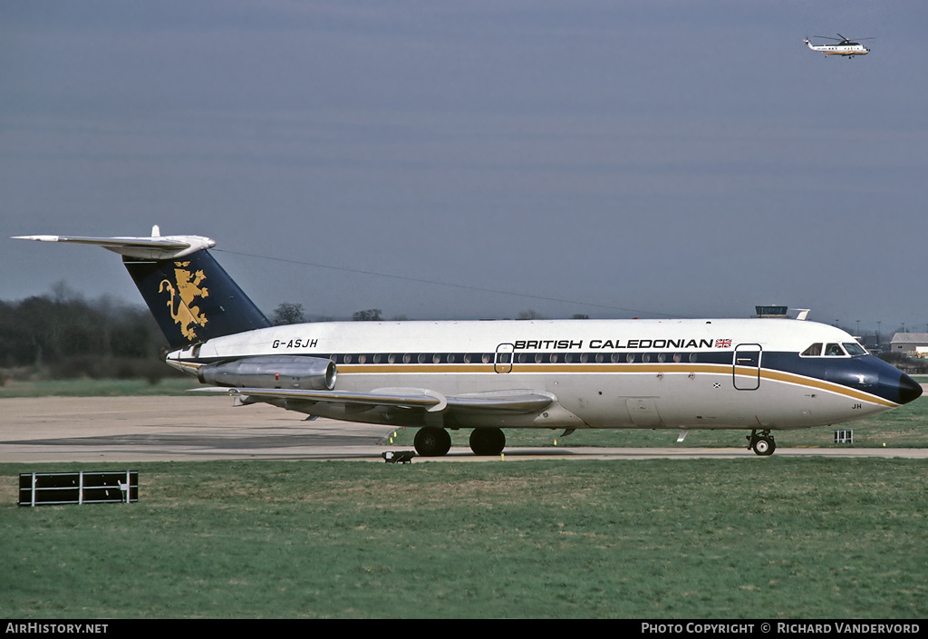 Aircraft Photo of G-ASJH | BAC 111-201AC One-Eleven | British Caledonian Airways | AirHistory.net #19682