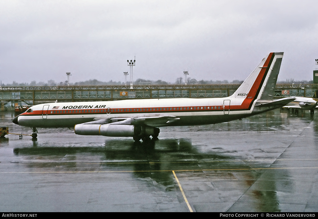 Aircraft Photo of N5624 | Convair 990A (30A-5) | Modern Air | AirHistory.net #19683