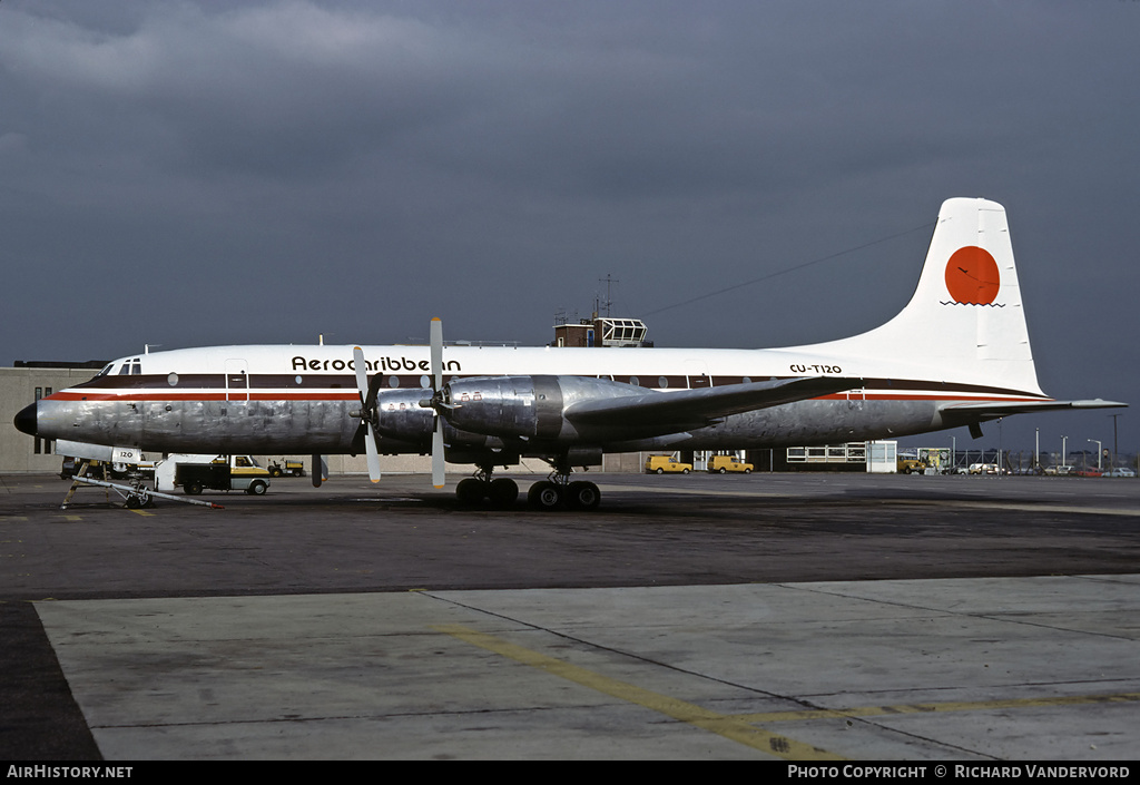 Aircraft Photo of CU-T120 | Bristol 175 Britannia 253F | Aerocaribbean | AirHistory.net #19685