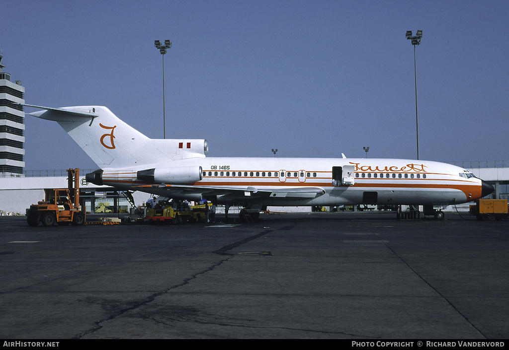 Aircraft Photo of OB-1465 | Boeing 727-35 | Faucett | AirHistory.net #19688