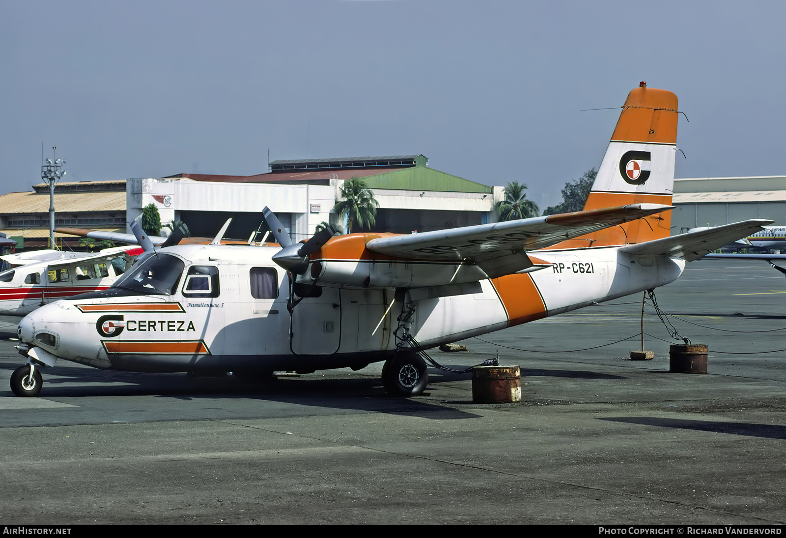 Aircraft Photo of RP-C621 | Aero Commander 500U Shrike Commander | Certeza Surveying & Aerophoto | AirHistory.net #19689
