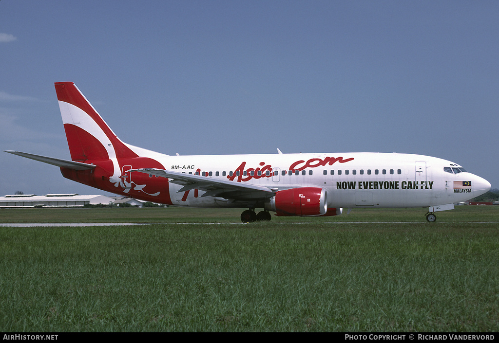 Aircraft Photo of 9M-AAC | Boeing 737-3Q8 | AirAsia | AirHistory.net #19690