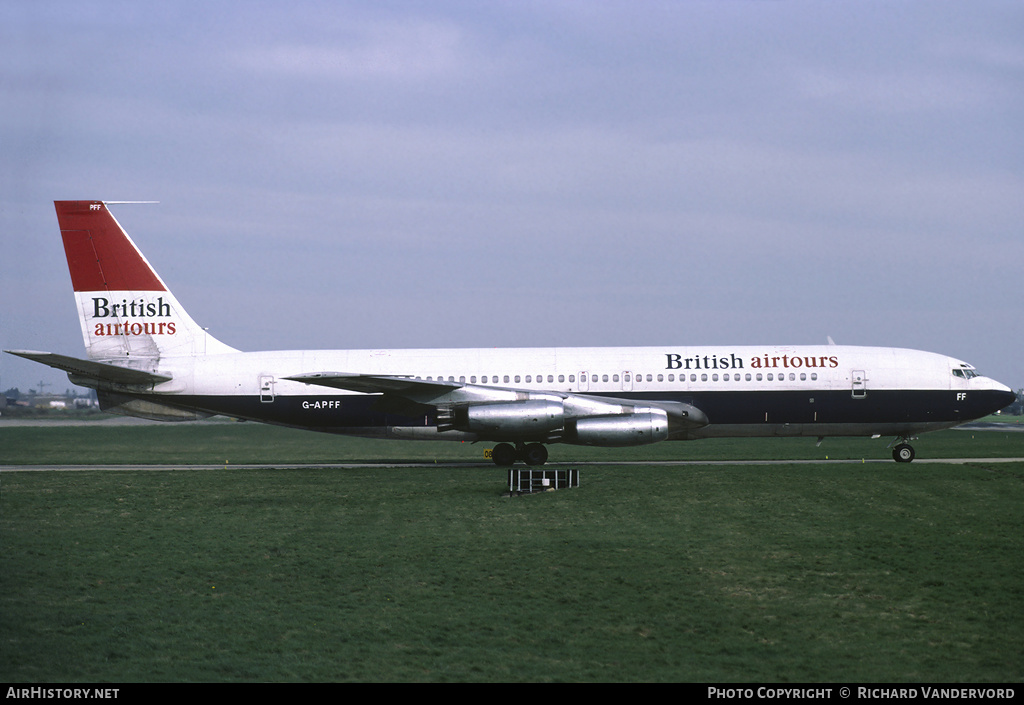 Aircraft Photo of G-APFF | Boeing 707-436 | British Airtours | AirHistory.net #19699