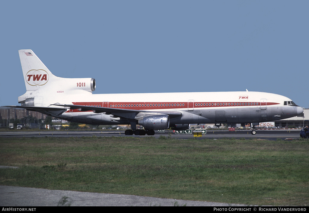 Aircraft Photo of N31024 | Lockheed L-1011-385-1 TriStar 1 | Trans World Airlines - TWA | AirHistory.net #19711