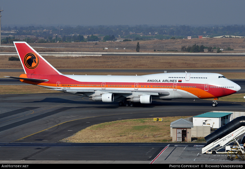 Aircraft Photo of D2-TEB | Boeing 747-357M | TAAG Angola Airlines - Linhas Aéreas de Angola | AirHistory.net #19734