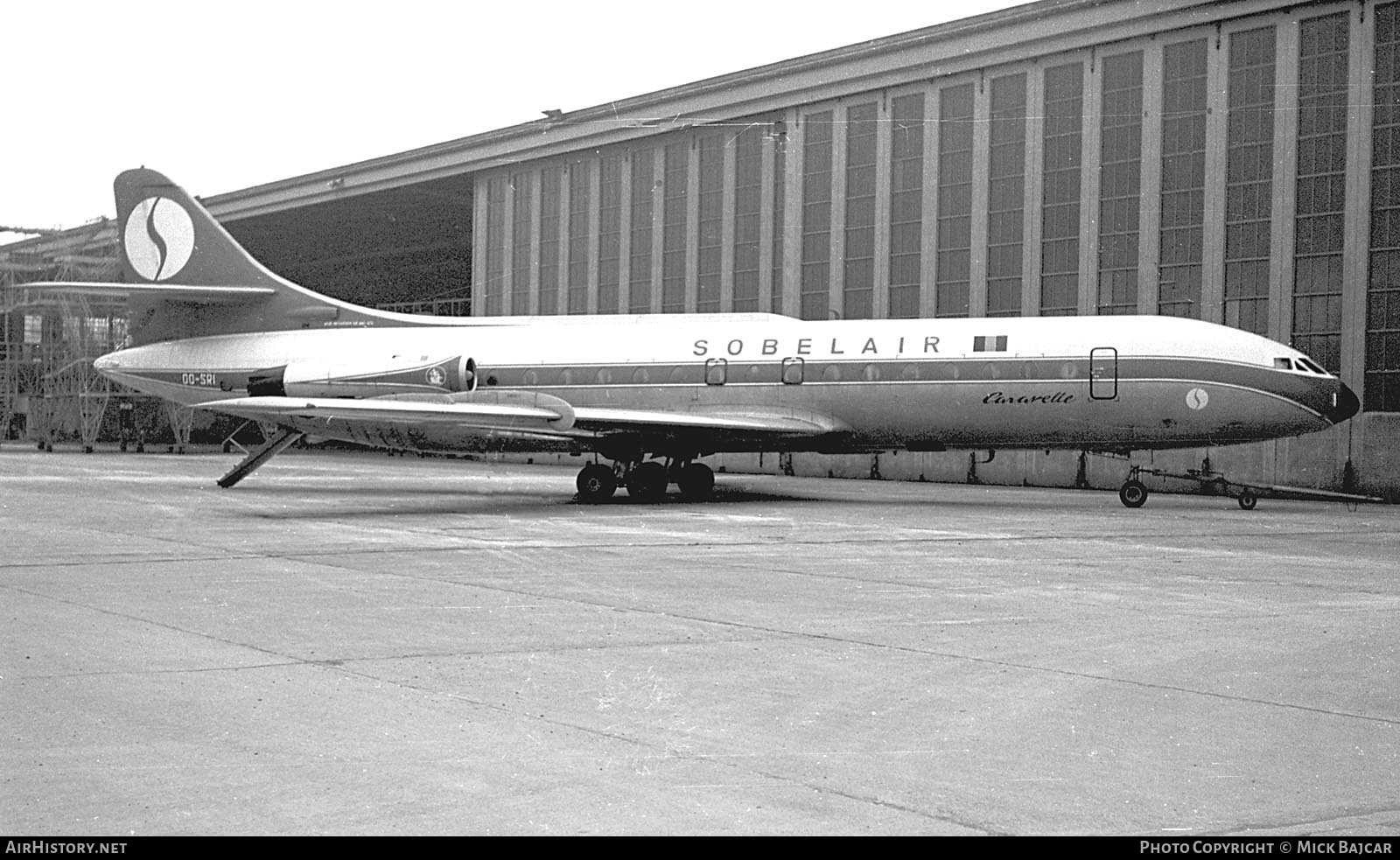 Aircraft Photo of OO-SRI | Sud SE-210 Caravelle VI-N | Sobelair | AirHistory.net #19745