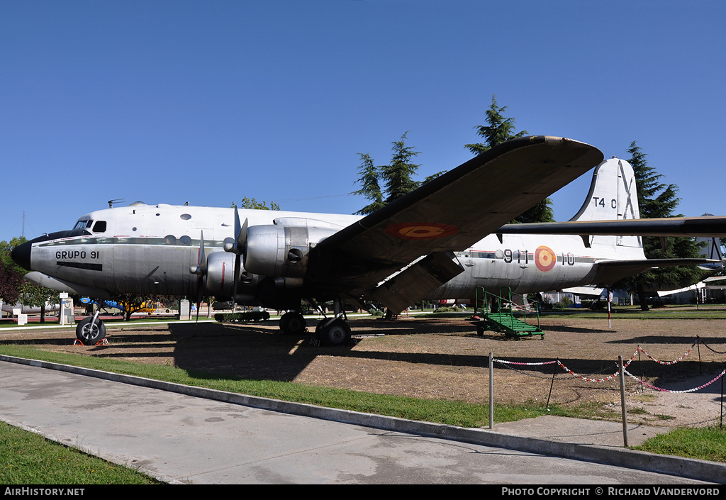 Aircraft Photo of T4-10 | Douglas C54A-DC | Spain - Air Force | AirHistory.net #19752