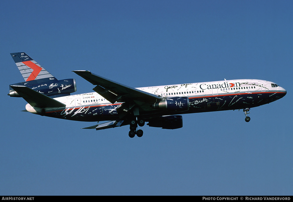 Aircraft Photo of C-FCRE | McDonnell Douglas DC-10-30 | Canadian Airlines | AirHistory.net #19762