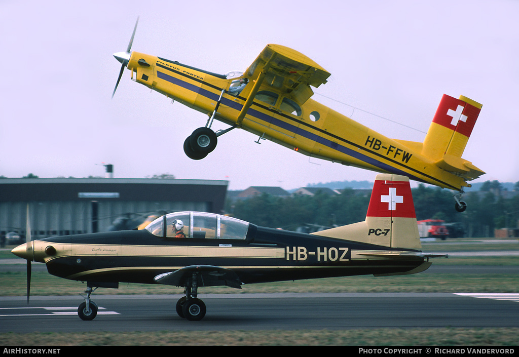 Aircraft Photo of HB-FFW | Pilatus PC-6/B2-H2 Turbo Porter | Pilatus | AirHistory.net #19769