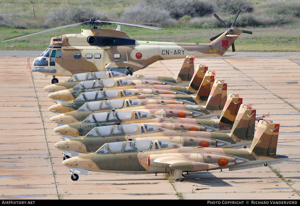 Aircraft Photo of CNA-GH | Fouga CM-170R Magister | Morocco - Air Force | AirHistory.net #19773