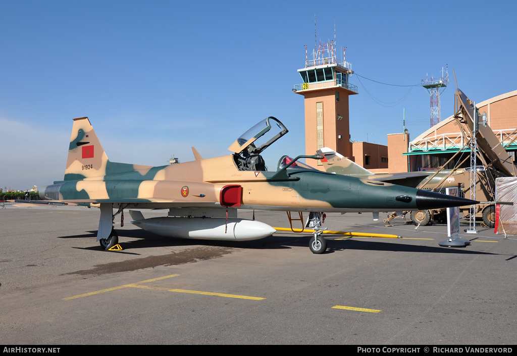 Aircraft Photo of 91924 | Northrop F-5E Tiger II | Morocco - Air Force | AirHistory.net #19774