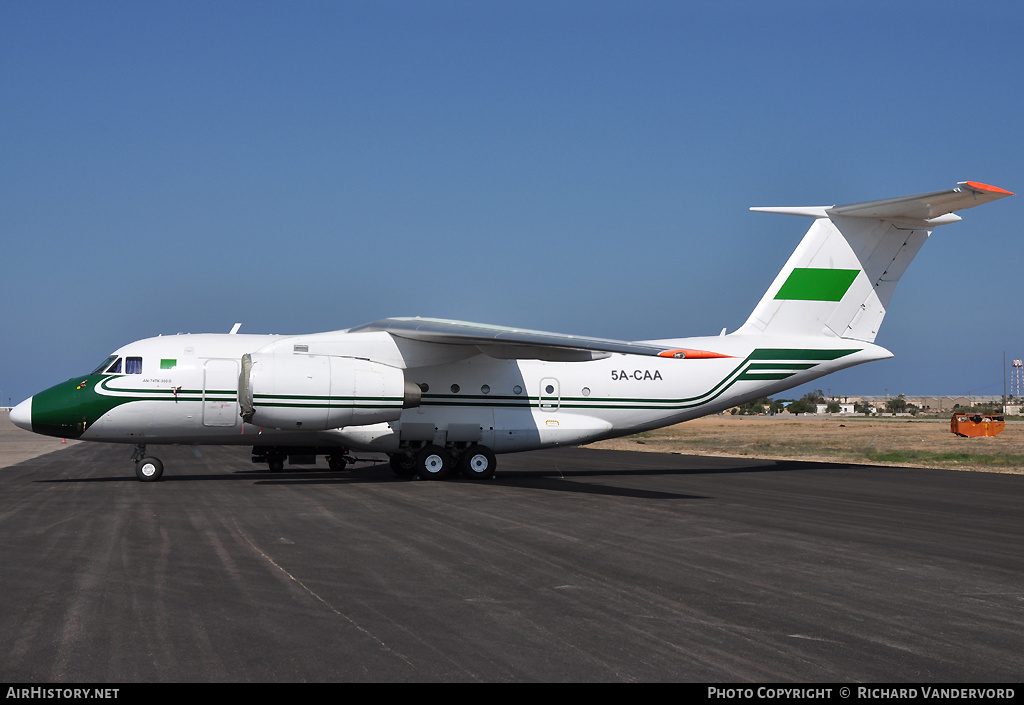 Aircraft Photo of 5A-CAA | Antonov An-74TK-300D | AirHistory.net #19783