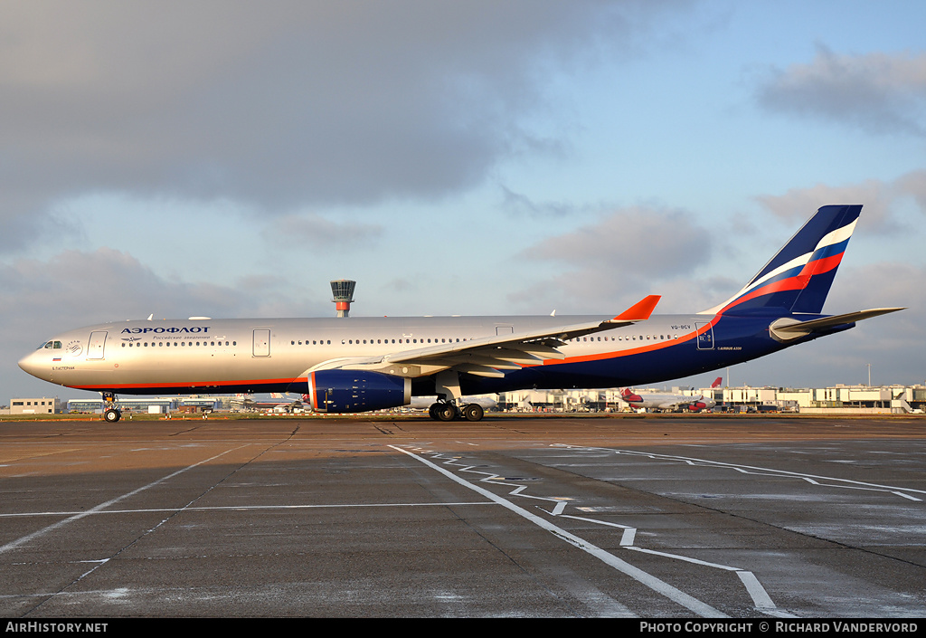 Aircraft Photo of VQ-BCV | Airbus A330-343 | Aeroflot - Russian Airlines | AirHistory.net #19785