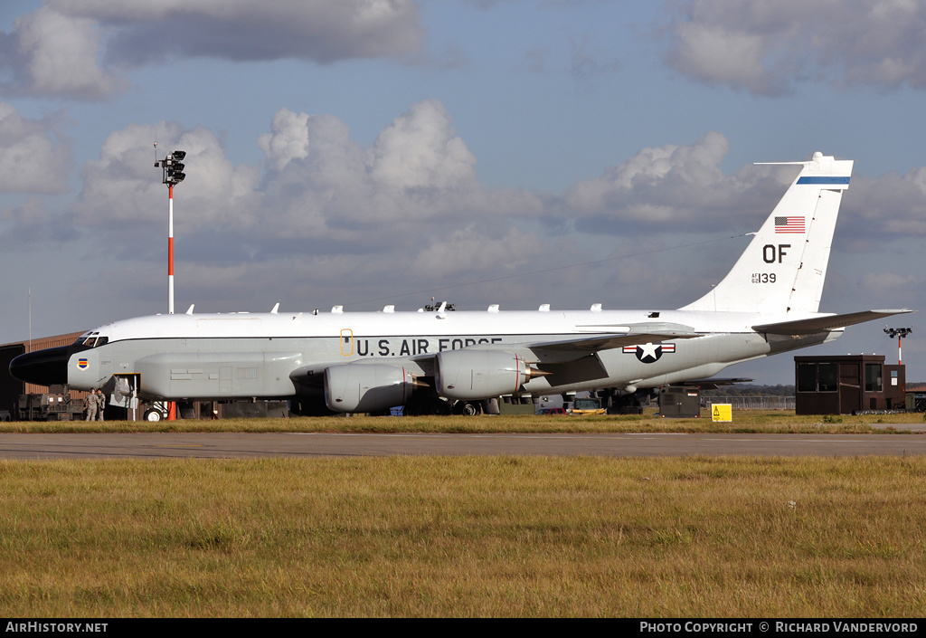 Aircraft Photo of 62-4139 / AF62-139 | Boeing RC-135W | USA - Air Force | AirHistory.net #19787