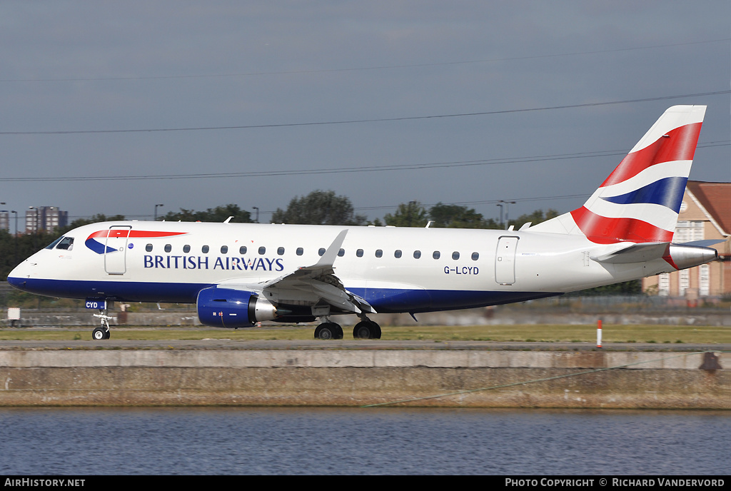 Aircraft Photo of G-LCYD | Embraer 170STD (ERJ-170-100STD) | British Airways | AirHistory.net #19793