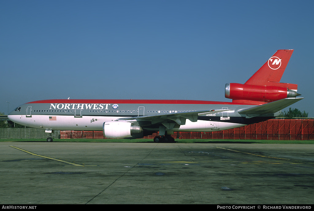 Aircraft Photo of N158US | McDonnell Douglas DC-10-40 | Northwest Airlines | AirHistory.net #19794