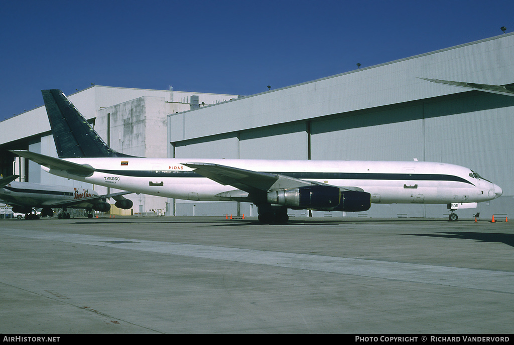 Aircraft Photo of YV-505C | Douglas DC-8-51(F) | Midas Airlines | AirHistory.net #19795