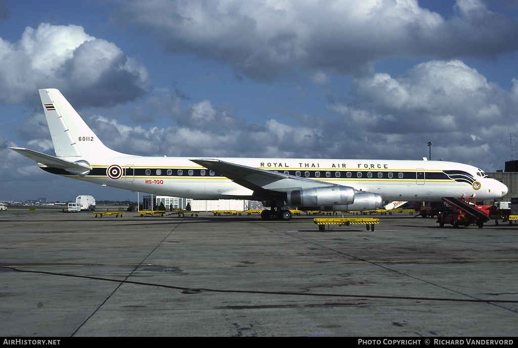 Aircraft Photo of L10-3/28 / 60112 | McDonnell Douglas DC-8-62CF | Thailand - Air Force | AirHistory.net #19810