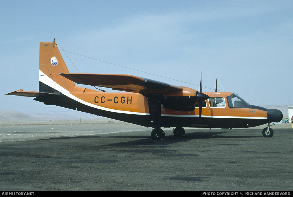 Aircraft Photo of CC-CGH | Pilatus Britten-Norman BN-2B-27 Islander | AirHistory.net #19815