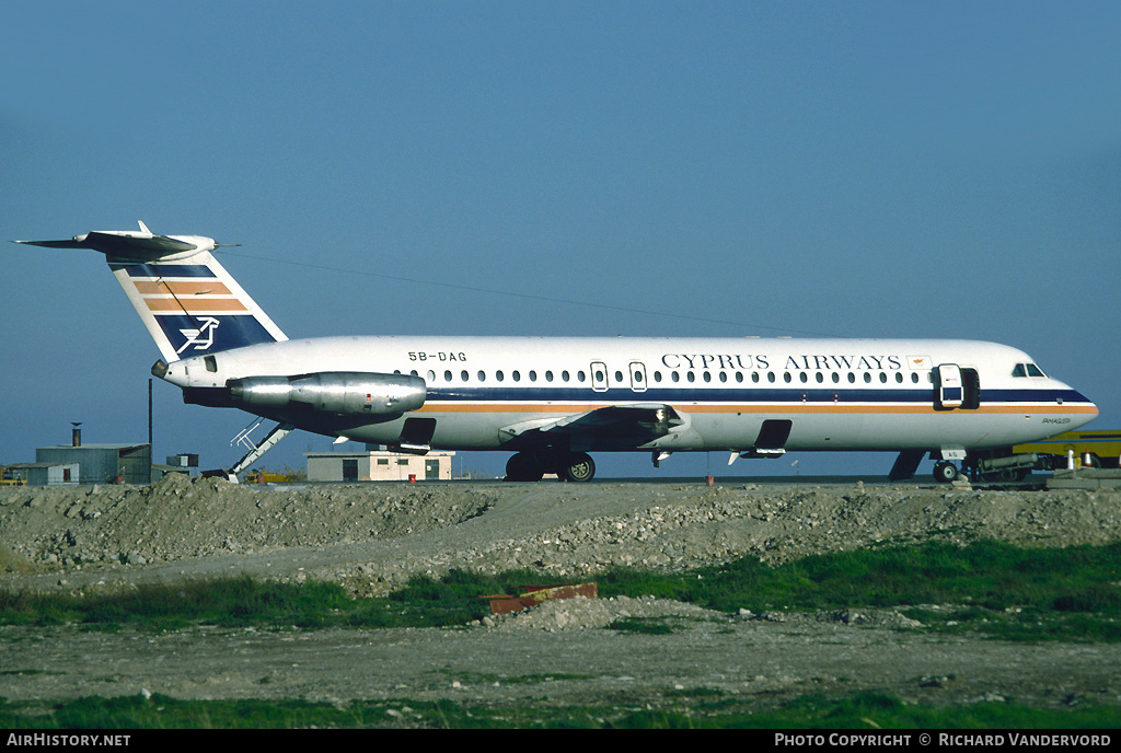 Aircraft Photo of 5B-DAG | British Aerospace BAC-111-537GF One-Eleven | Cyprus Airways | AirHistory.net #19817