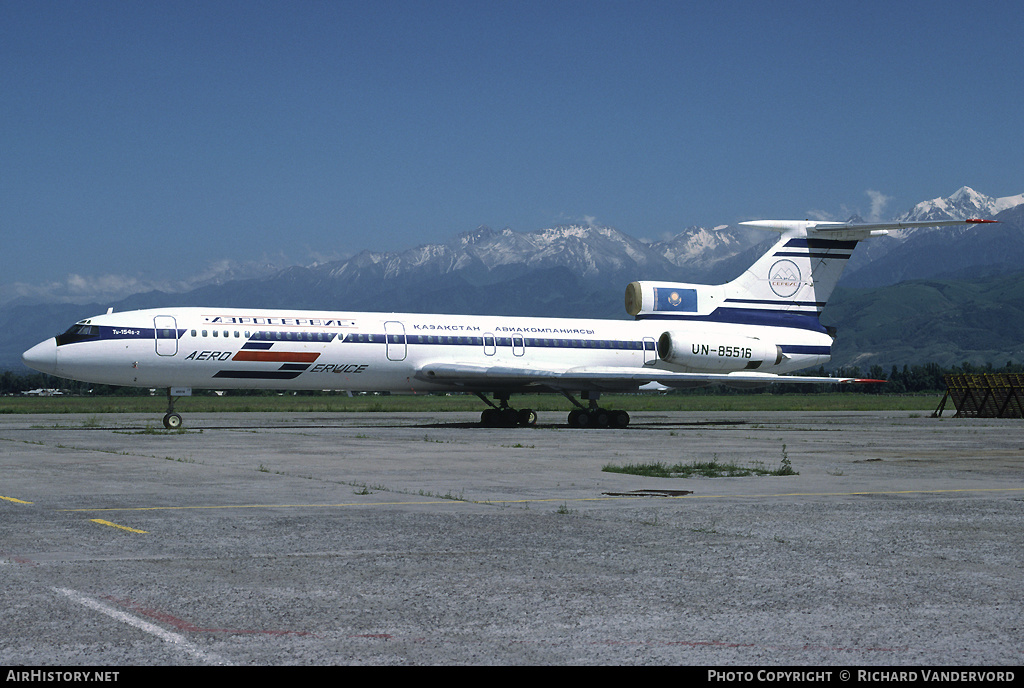 Aircraft Photo of UN-85516 | Tupolev Tu-154B-2 | AeroService | AirHistory.net #19818