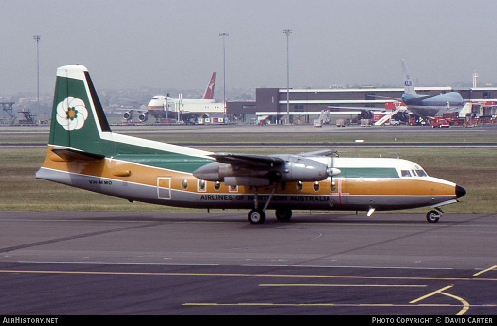 Aircraft Photo of VH-MMO | Fokker F27-200 Friendship | Airlines of Northern Australia | AirHistory.net #19839
